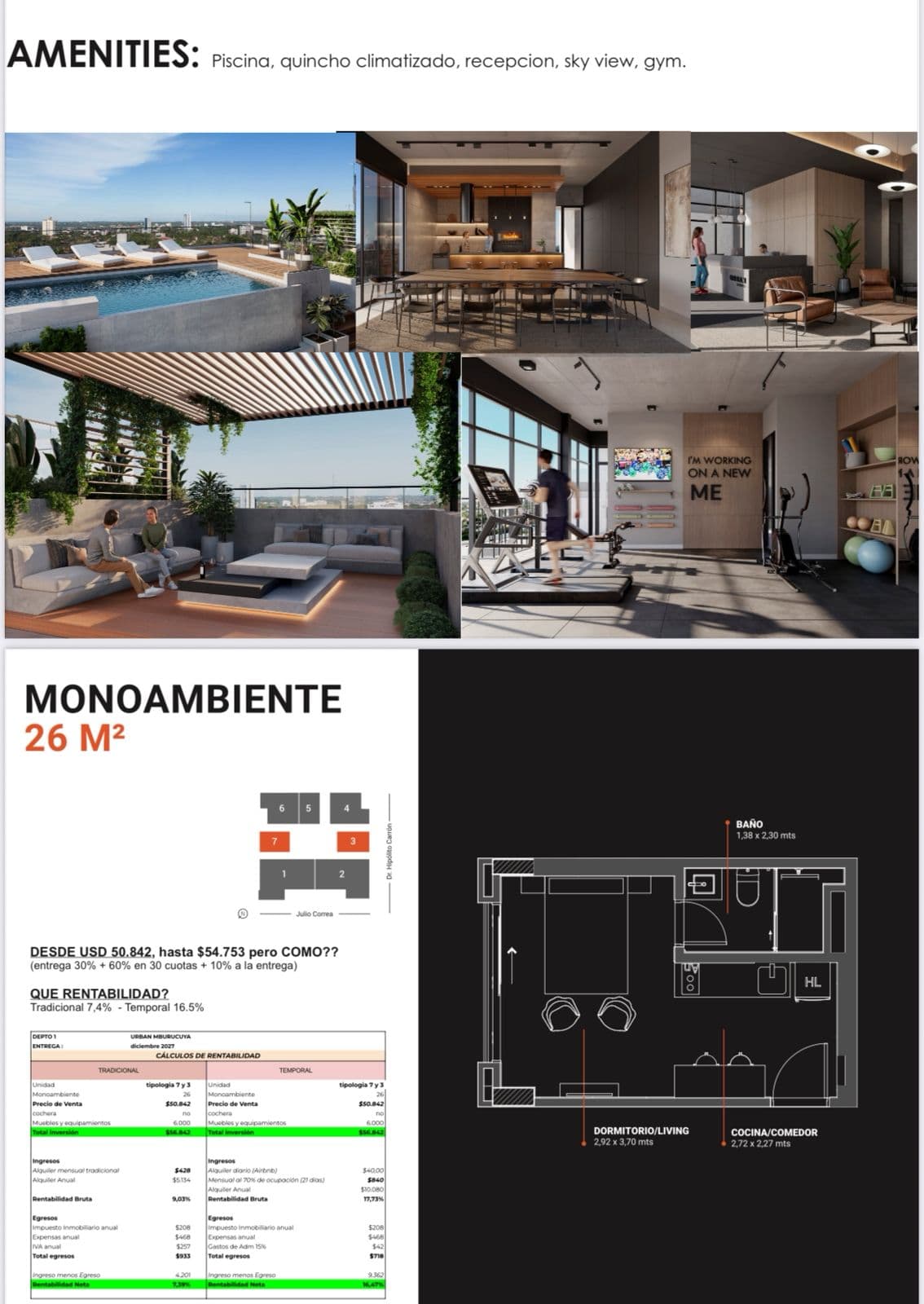 Entrega desde USD 5.000 ???? Cuotas desde USD 550