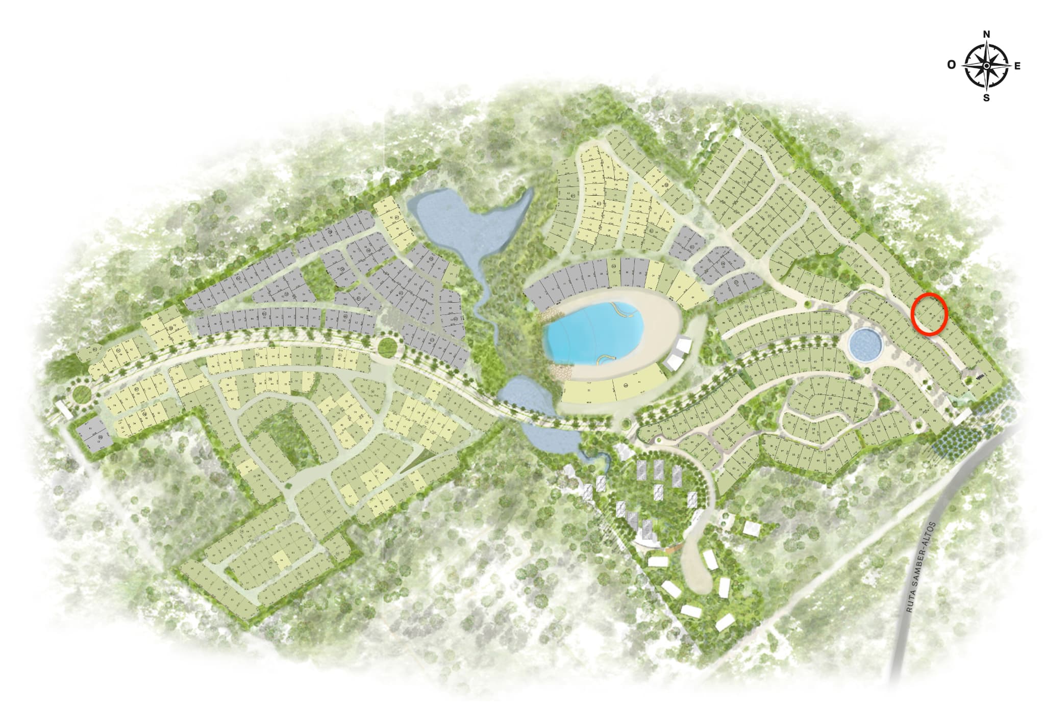 Lote en AquaBrava – Laguna con olas, árboles frutales, financiación — foto 4