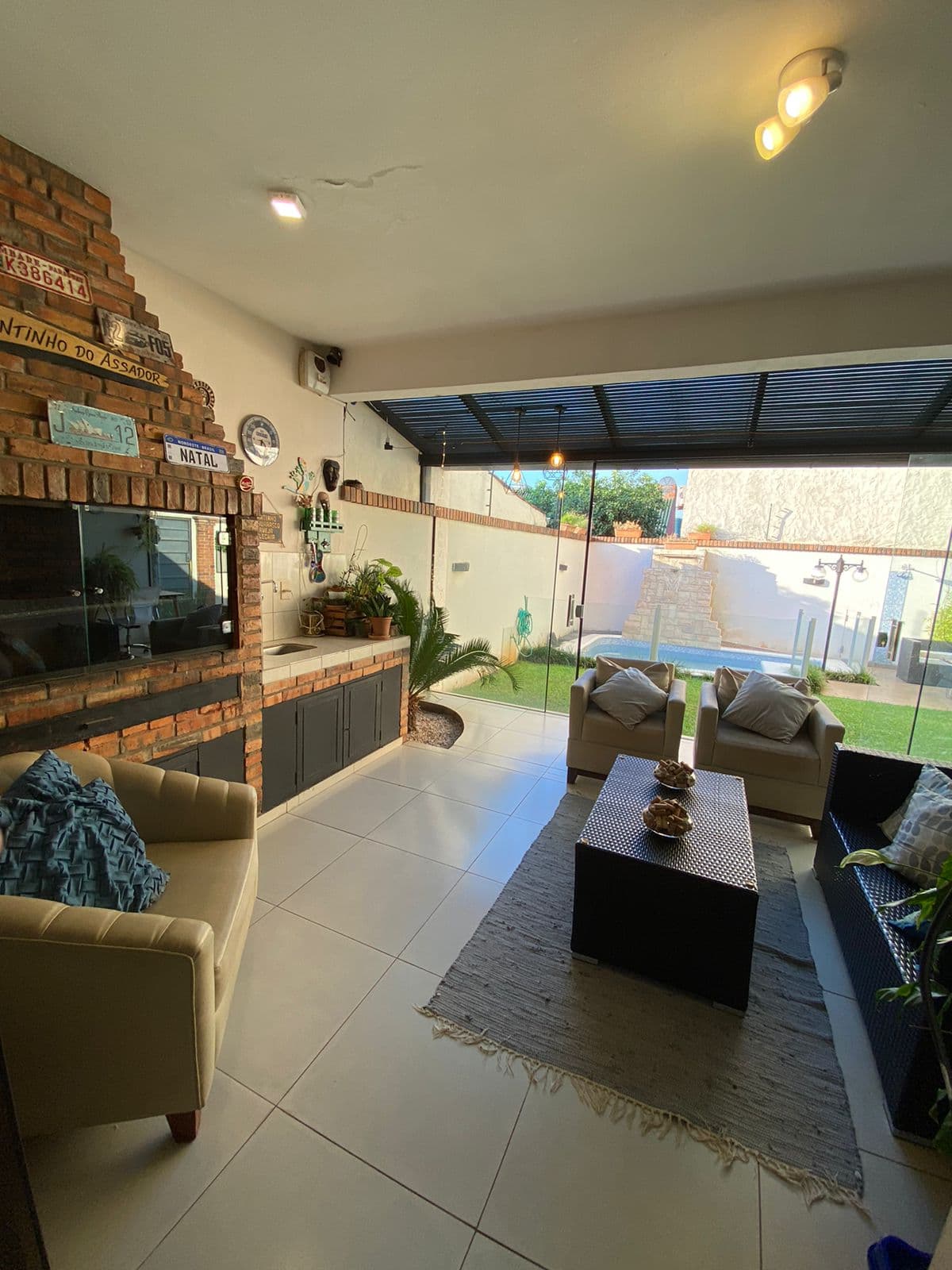 Casa con piscina alquiler valle apua, lambare, foto 3