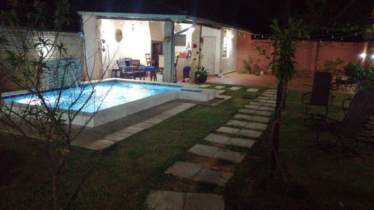 Hermosa casa con piscina en San Lorenzo
