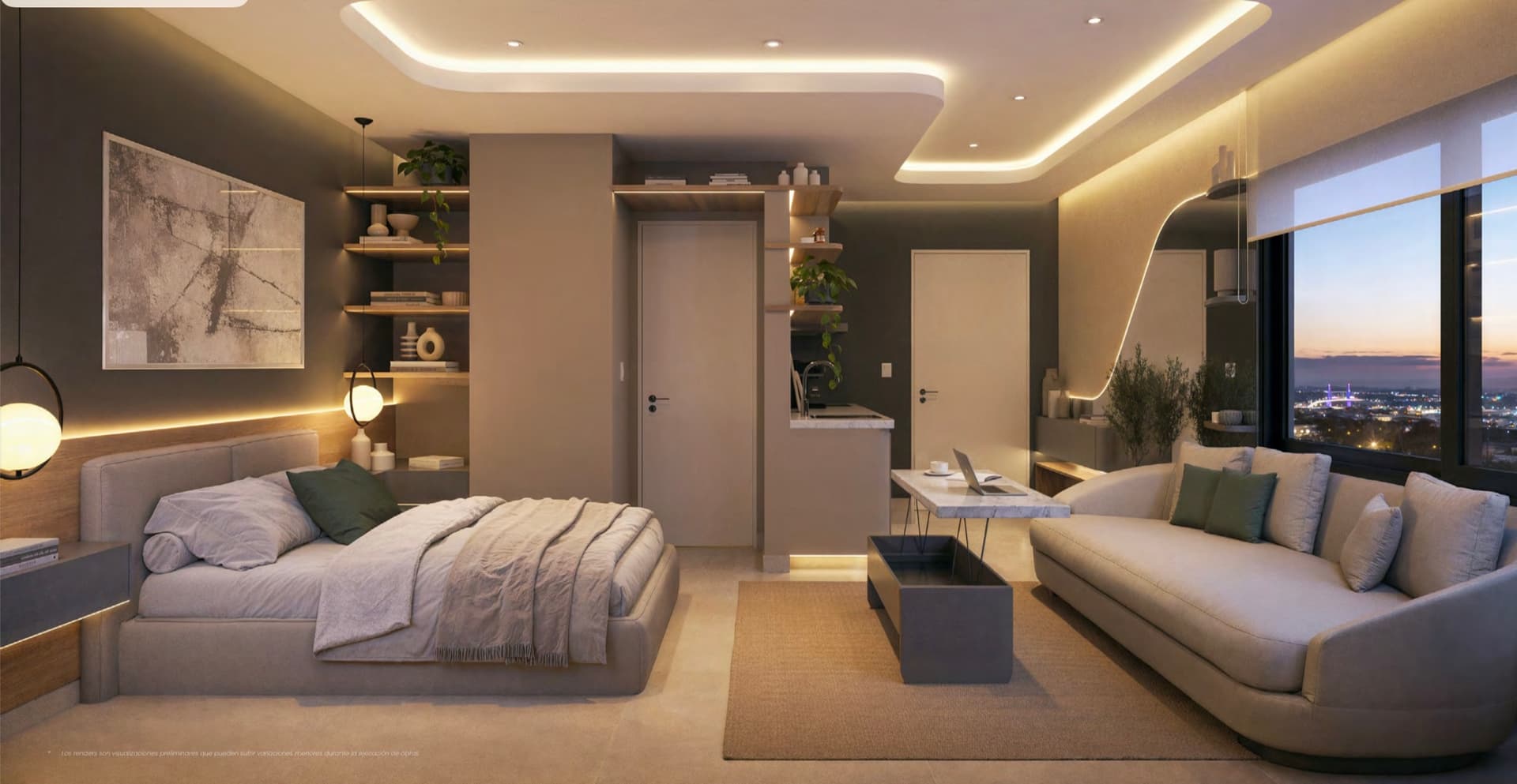 Vendo Monoambiente En Civis XI - Piso 15 En Manora – Asunción