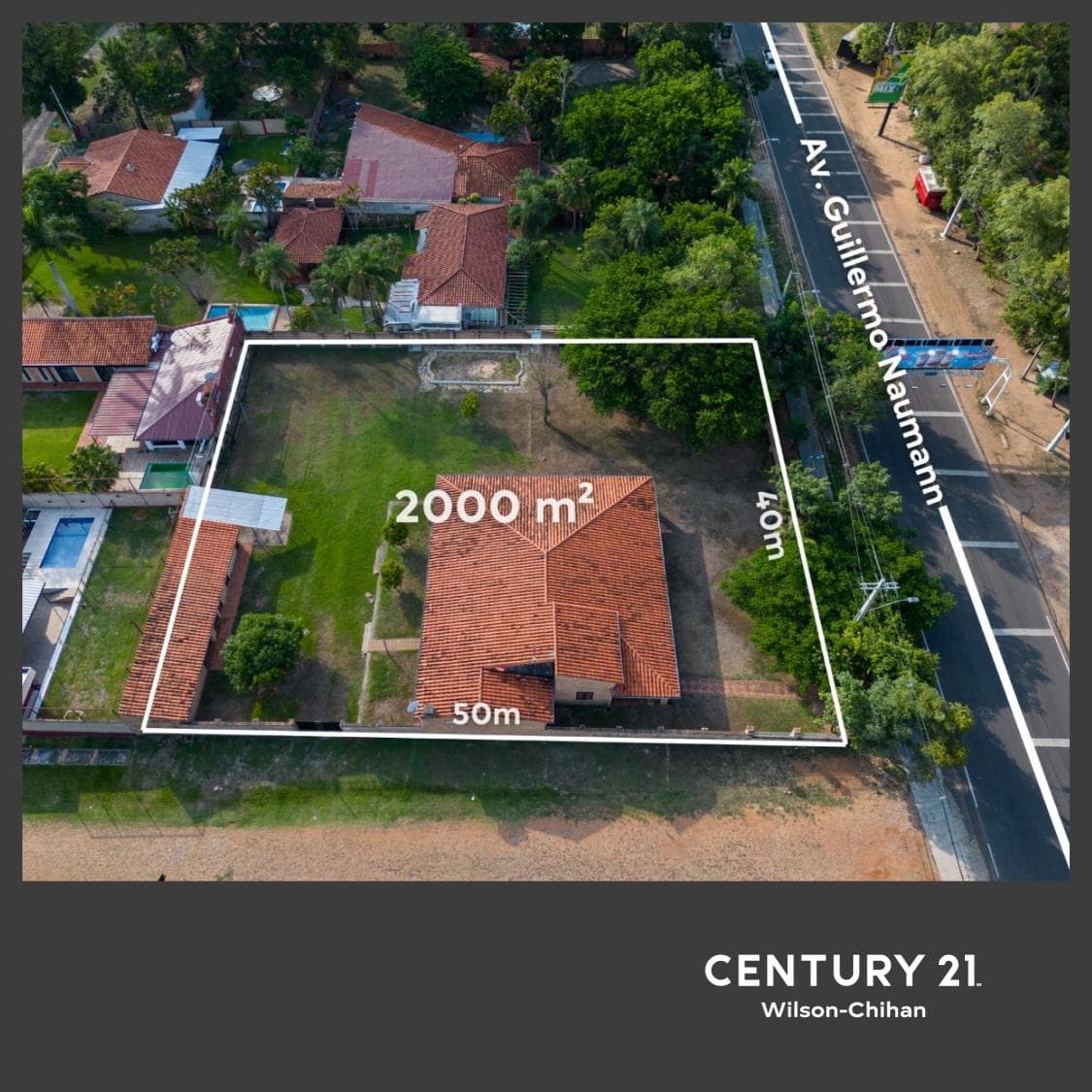 Vendo casona en San Bernardino 2000 m2 de terreno