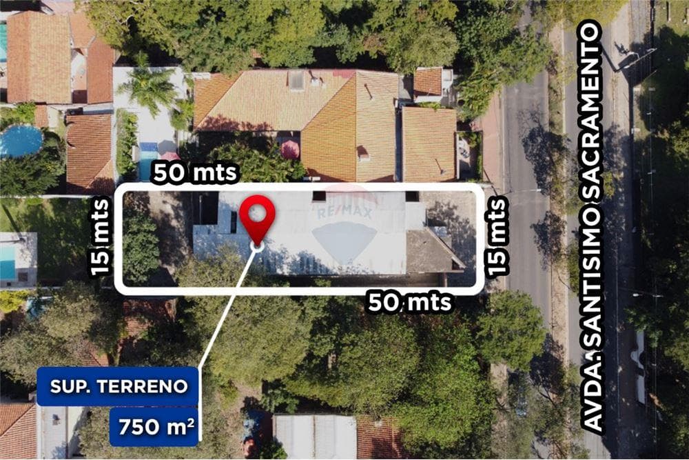 Terreno - Venta - Asunción Santo Domingo Z/ AVENIDA SACRAMENTO