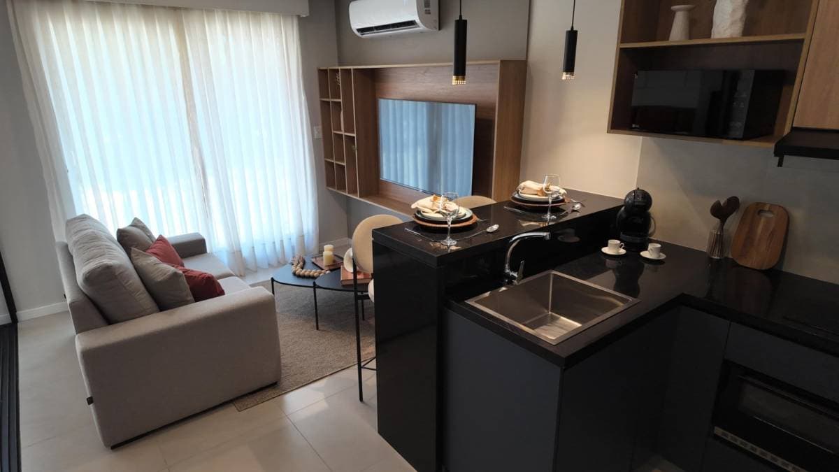 amplio departamento de 1 dormitorio a 5 min del Shopping del Sol, foto 2