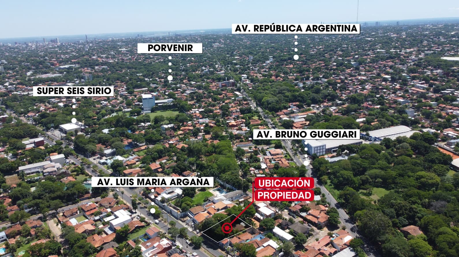 Terreno 856,90 m² sobre Avda. Luis María Argaña, foto 4