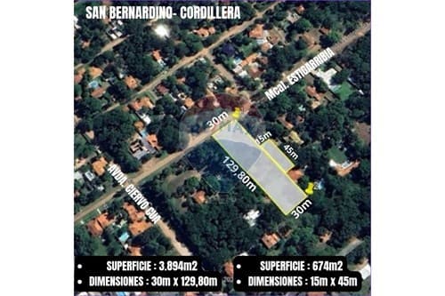 Terreno-Venta-PY Cordillera San Bernardino MCAL. ESTIGARRIBIA AVDA CIERVO CUA