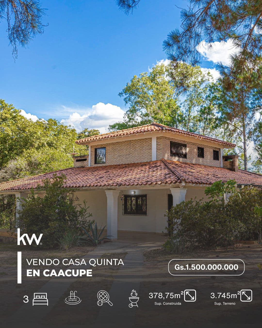 En venta quinta en caacupe, foto 1