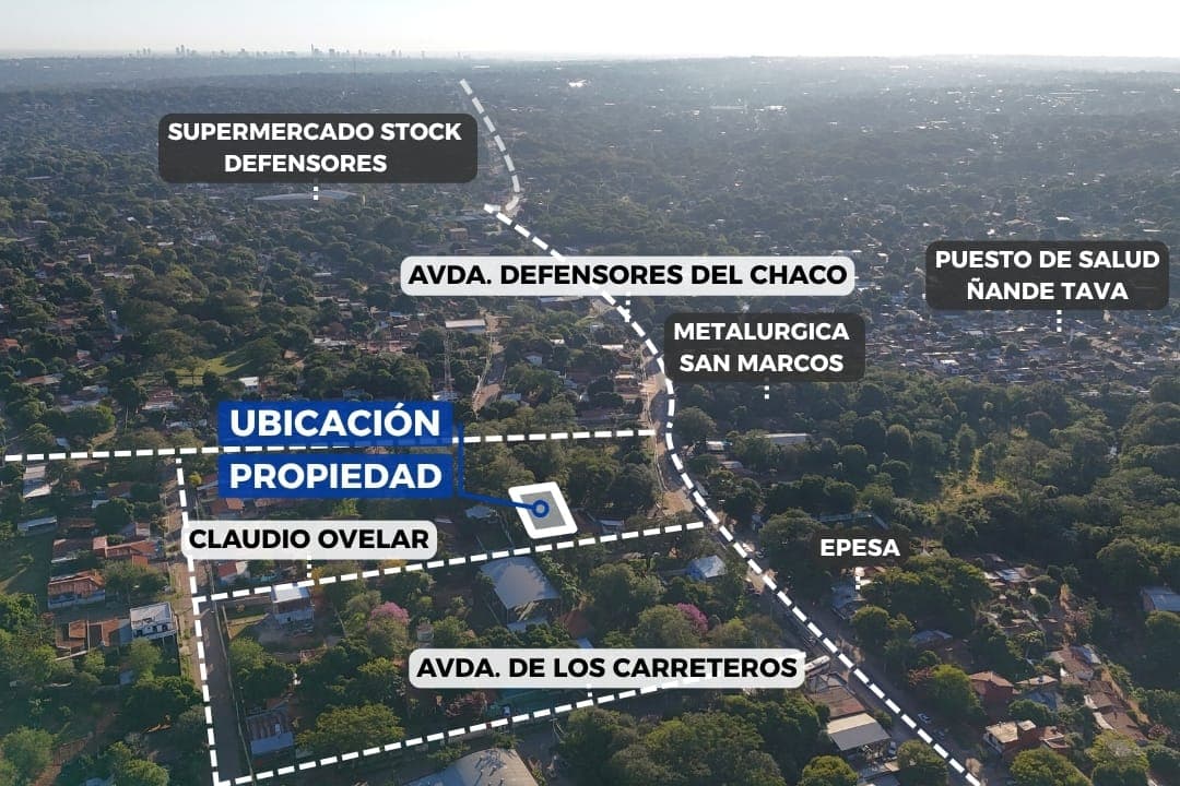 En Venta Terreno Lambaré
