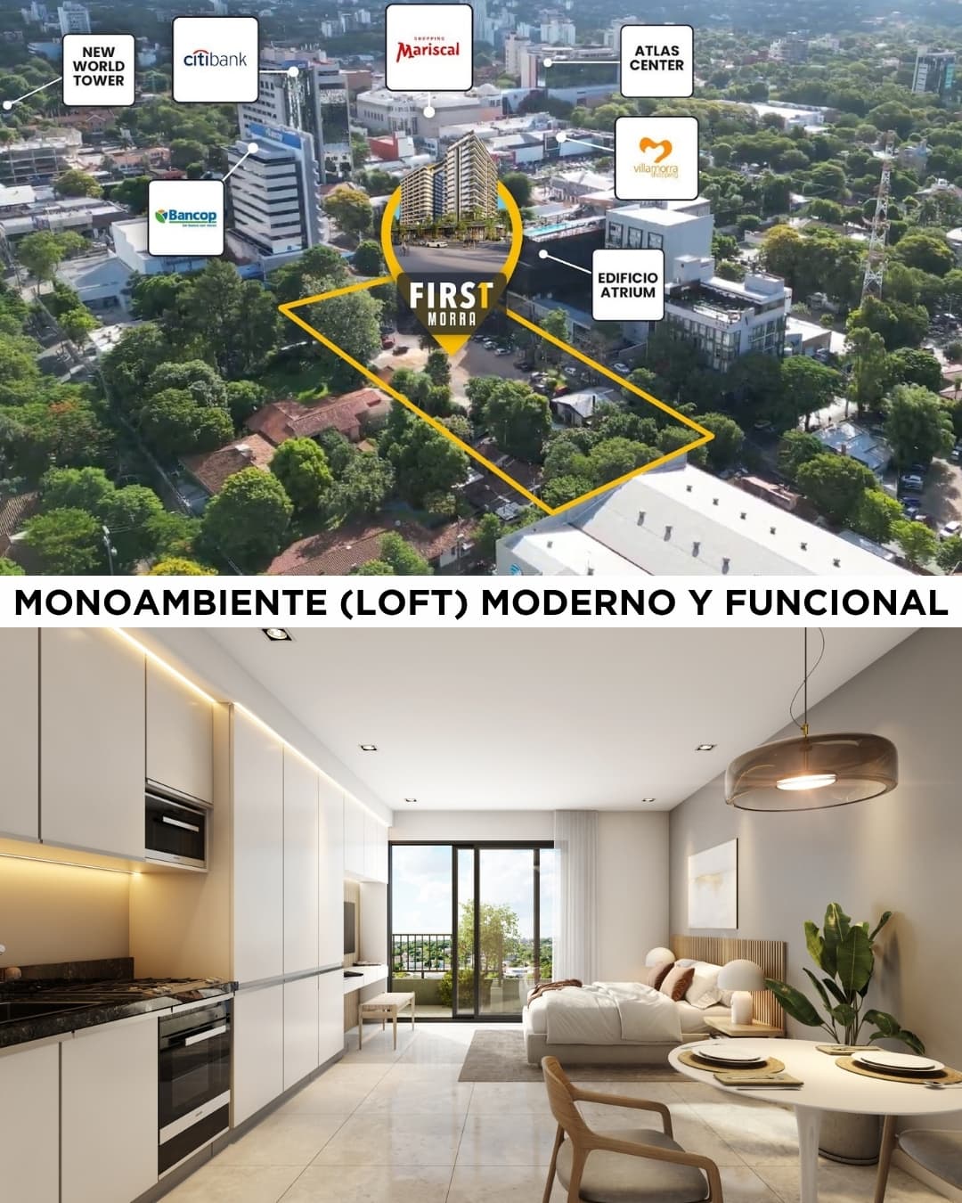 Monoambiente en venta - edificio first morra, foto 2