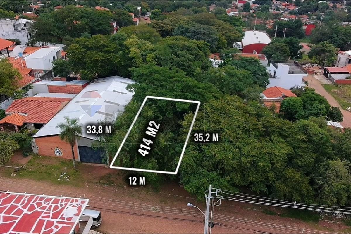????terreno de 414,23 m2 en puerto pabla - lambare????