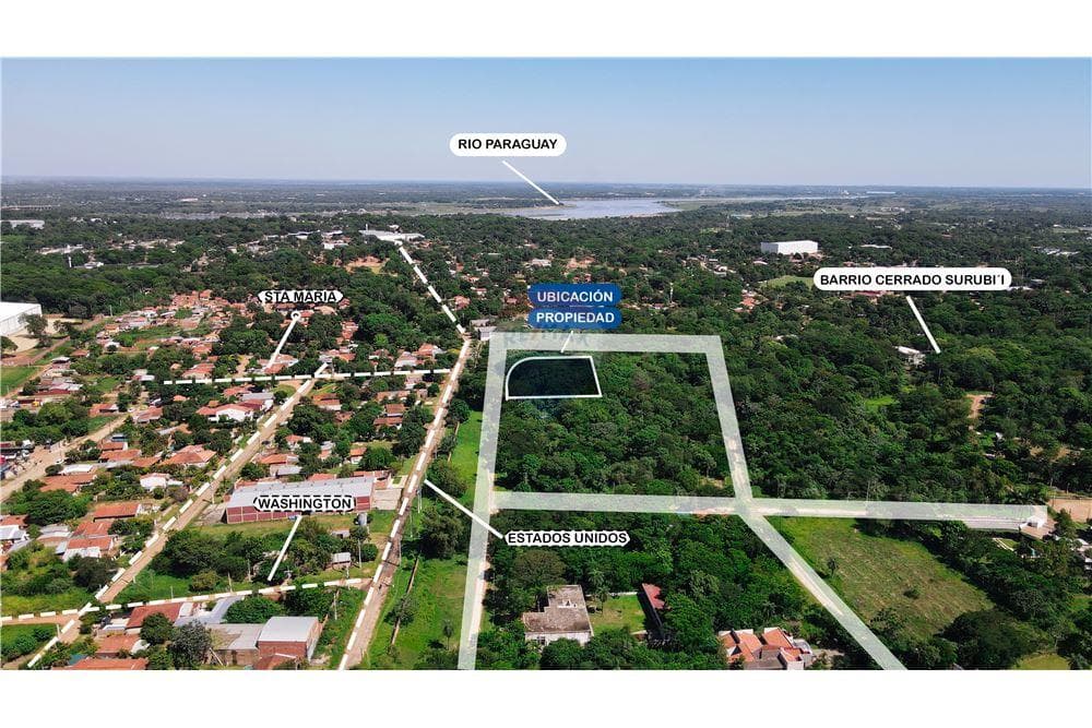 Terreno venta SURUBI'I Mariano Roque Alonso
