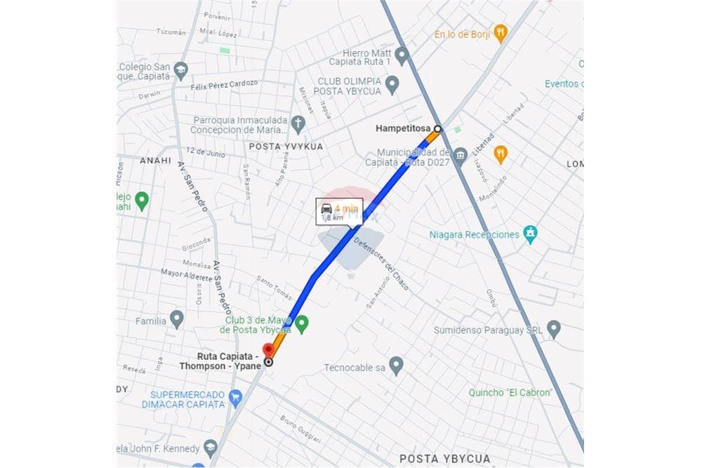 Terreno en venta en Capiatá – sobre asfalto | 3.502 m² — foto 4