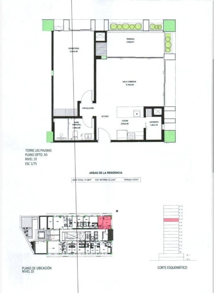 En venta exclusivo dpto de 1 dorm en distrito perseverancia, foto 2