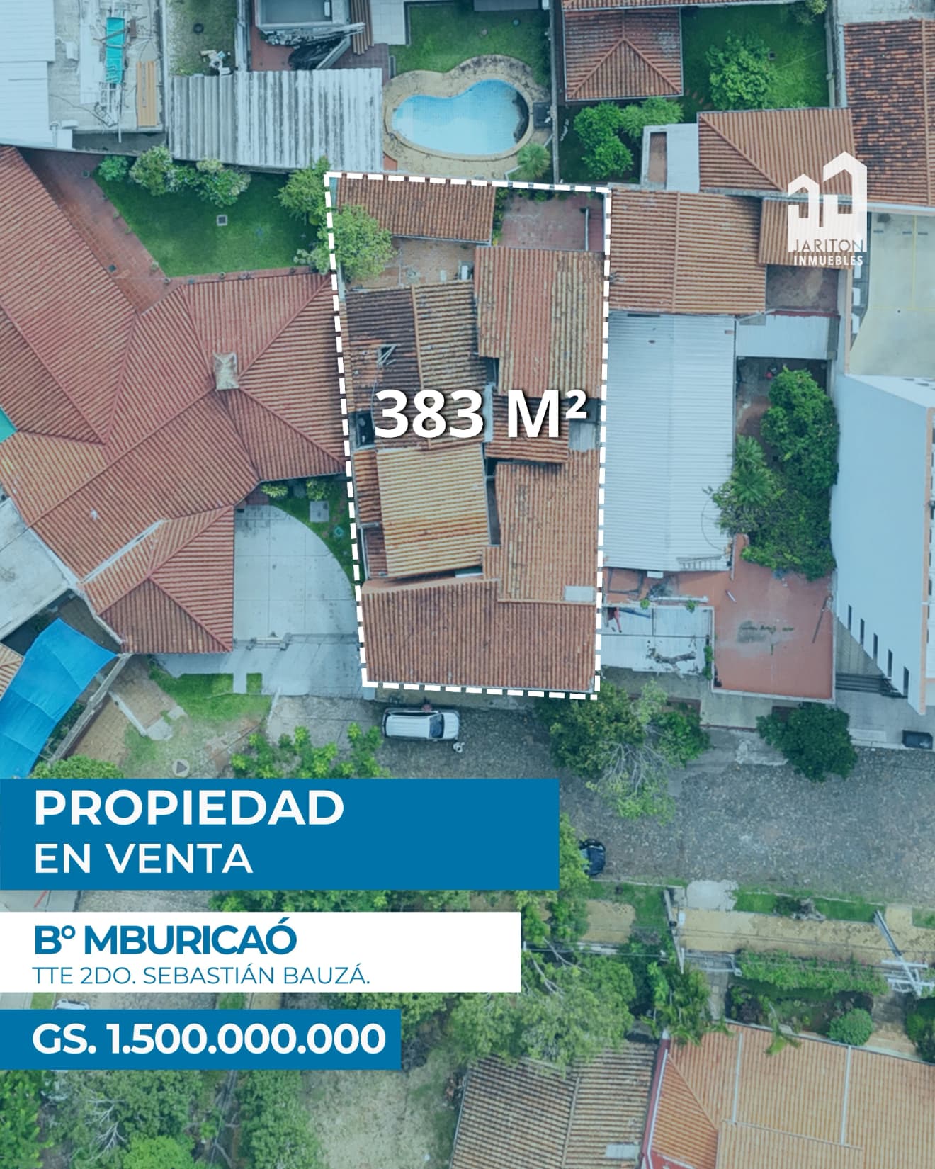 Casa en venta en barrio Mburicao