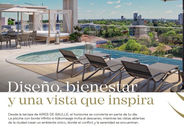 Departamentos en venta | aires de gaulle | Recoleta Asunción, foto 3