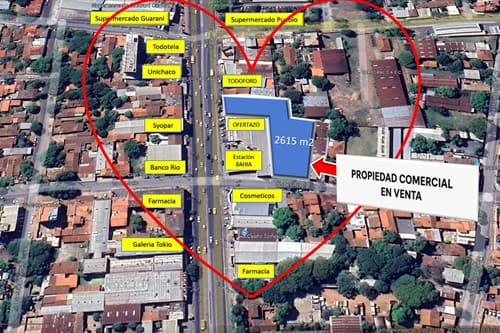 Terreno Comercial con Doble Frente en el Corazón de Fernando de la Mora