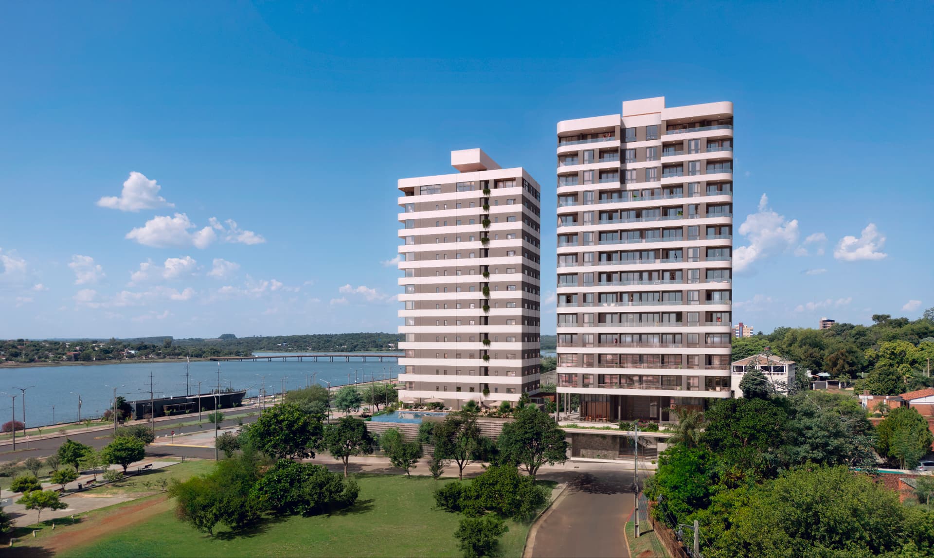 Departamentos en Encarnación Frente a la Costanera | 1 y 2 Dormitorios