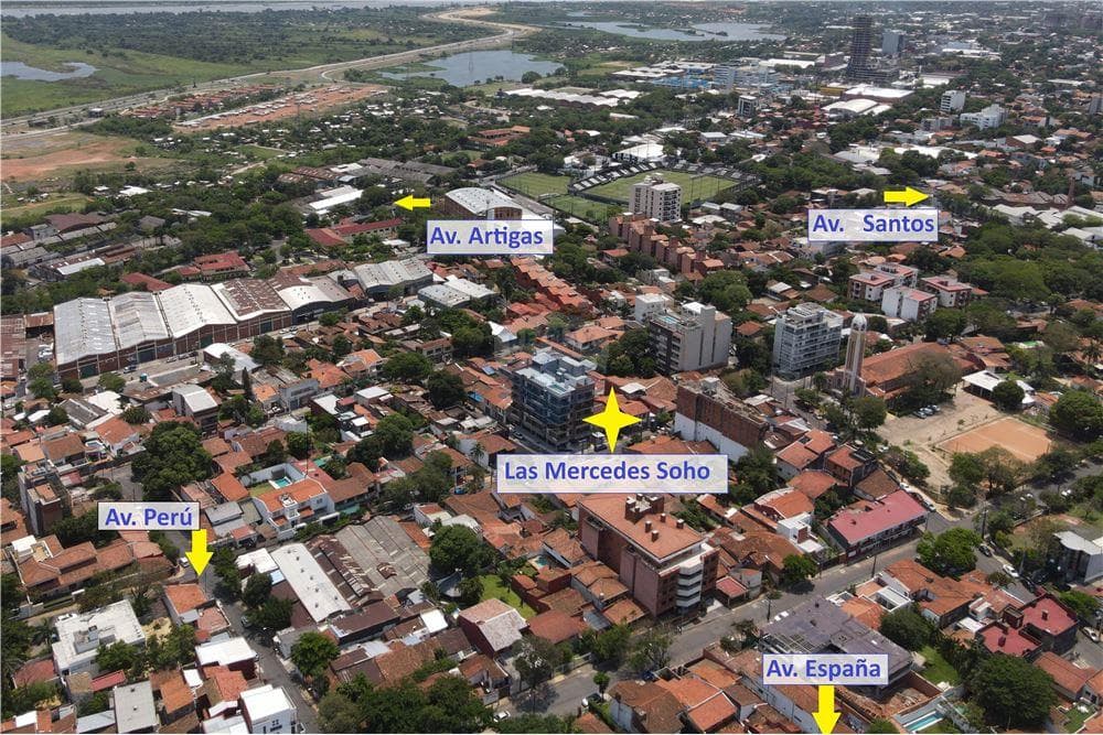 Departamento- Las Mercedes soho- Asunción