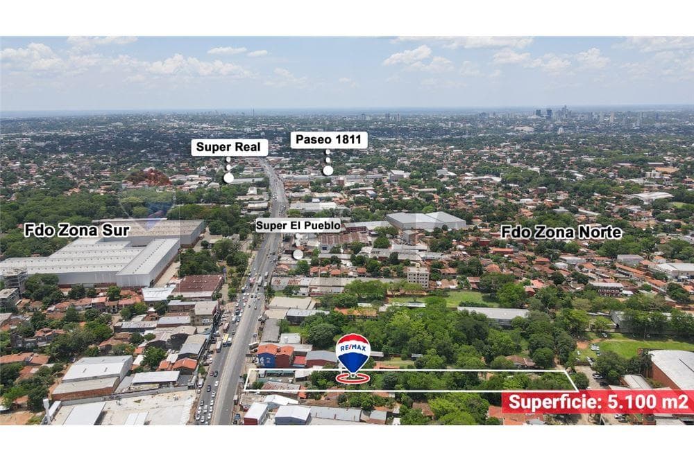 En venta - terreno sobre avda mcal estigarribia, foto 3