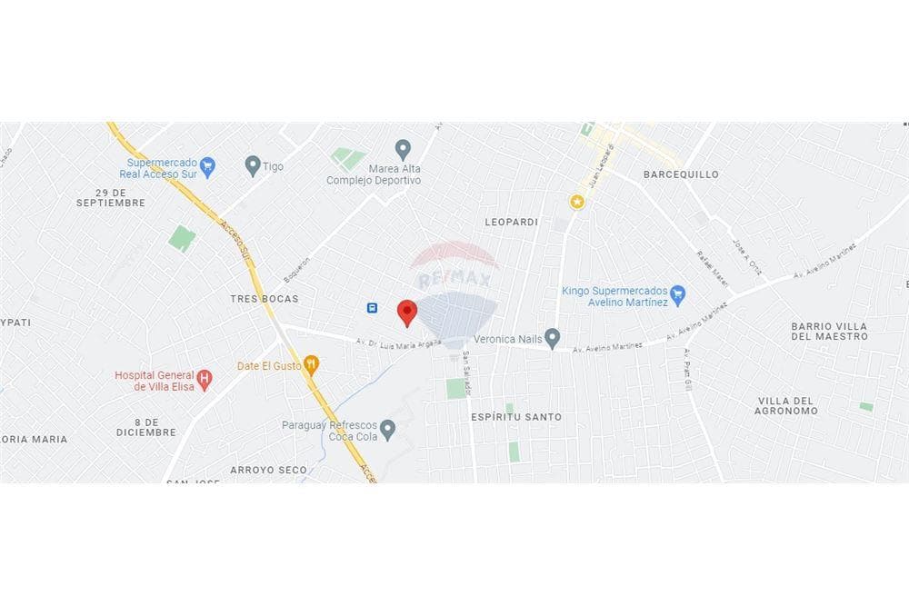Vendo terreno a 150 mts de av. Martinez