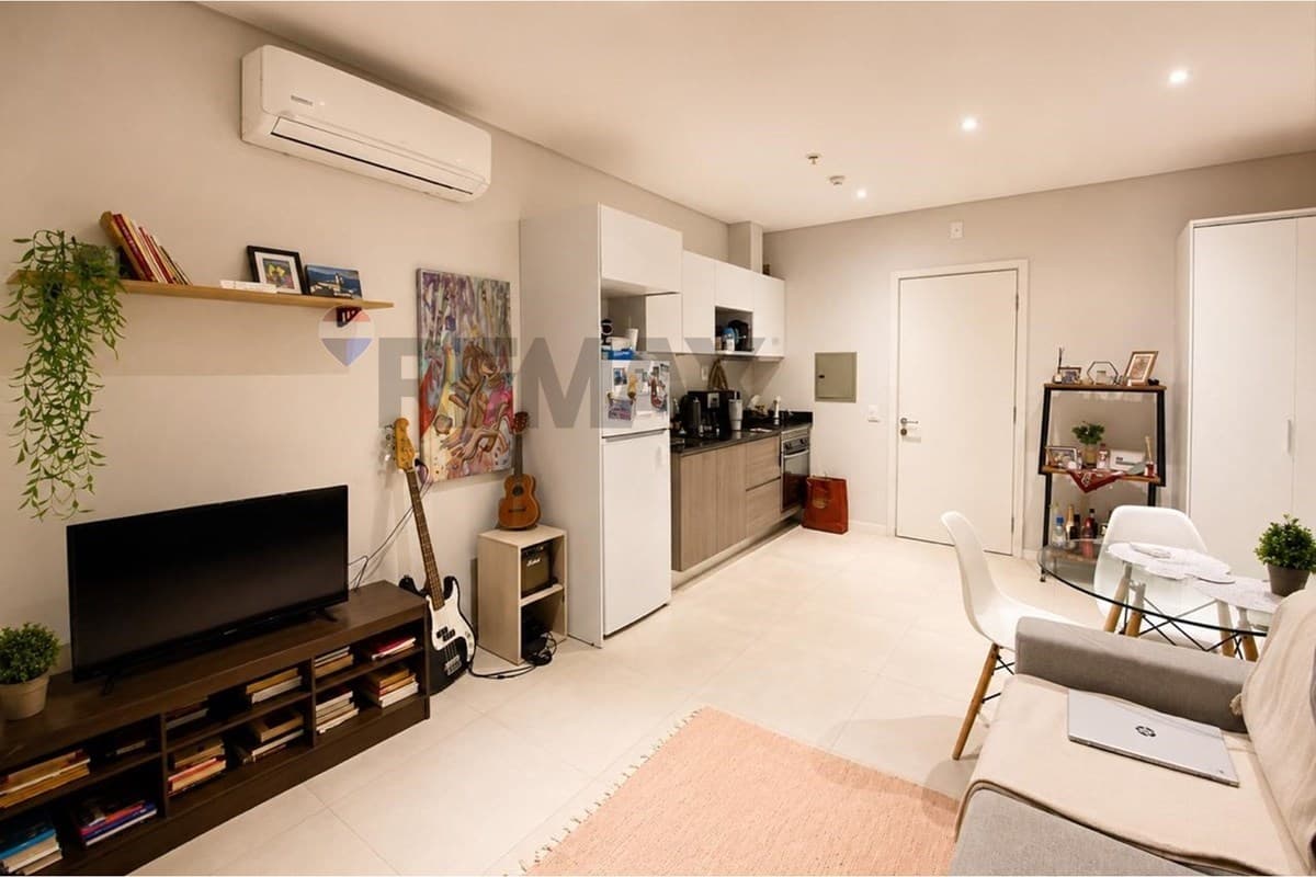 Departamento de 1 Dormitorio B. Herrera, Asunción - 41m2, foto 2