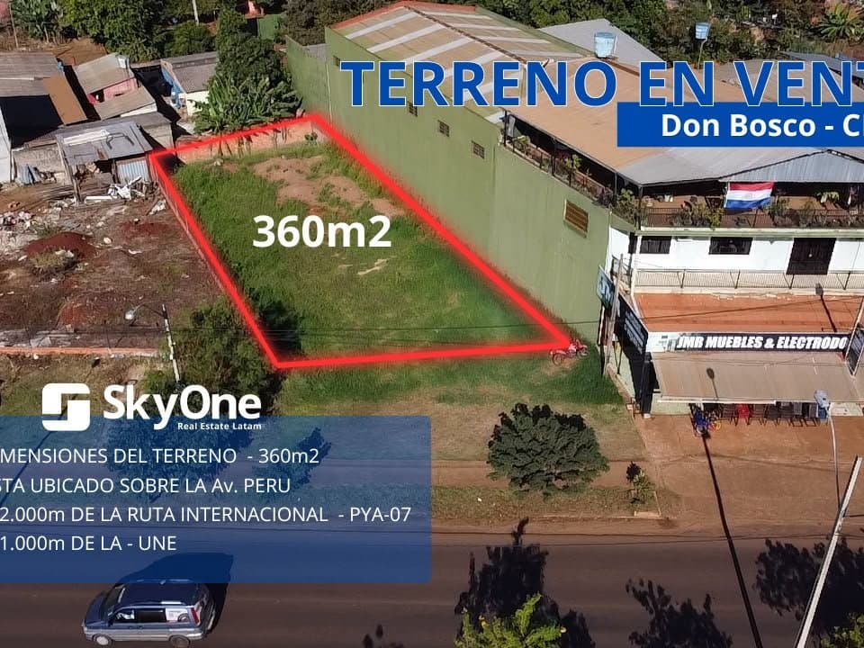 Terreno en barrio don bosco Ciudad del Este, foto 1