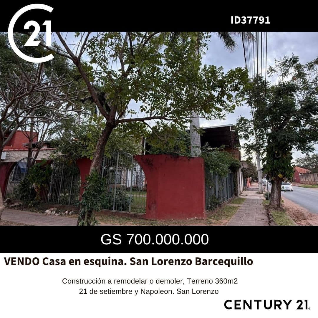 En venta casa en esquina-San Lorenzo, foto 1