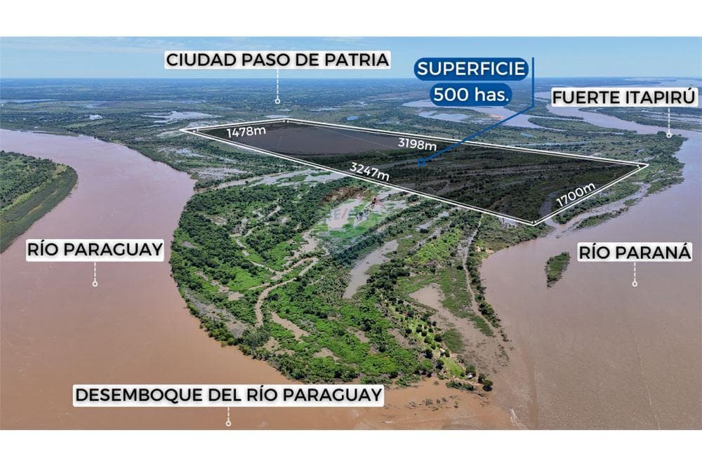 En Venta - Estancia/Campo -Paso de Patria, Ñeembucú, Paraguay