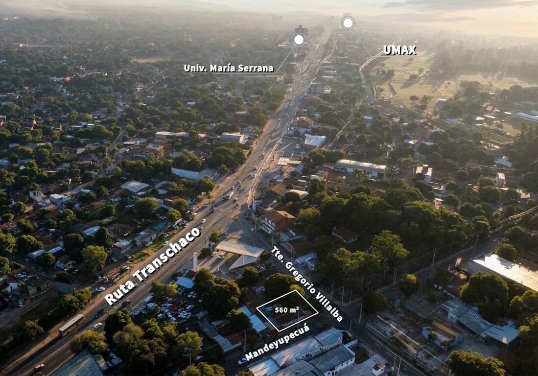 Terreno en esquina en loma pyta Asunción, foto 2