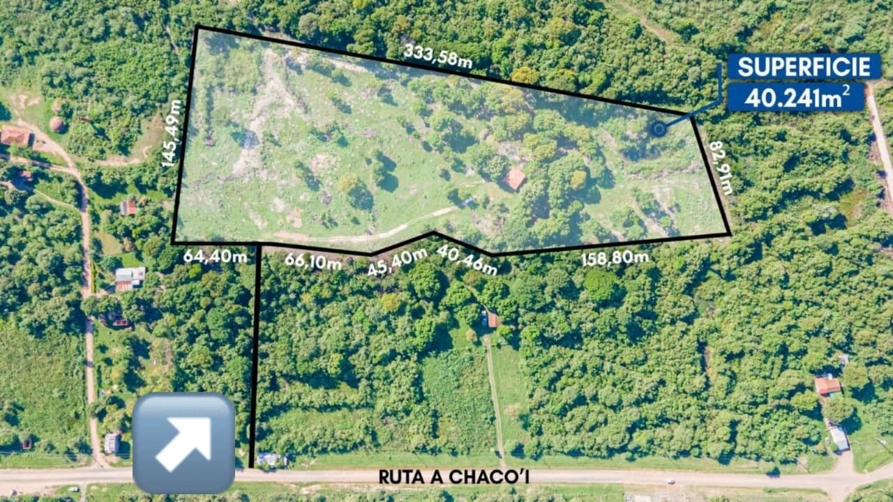 Vendo Terreno en Nueva Asunción a 1,5 Km!