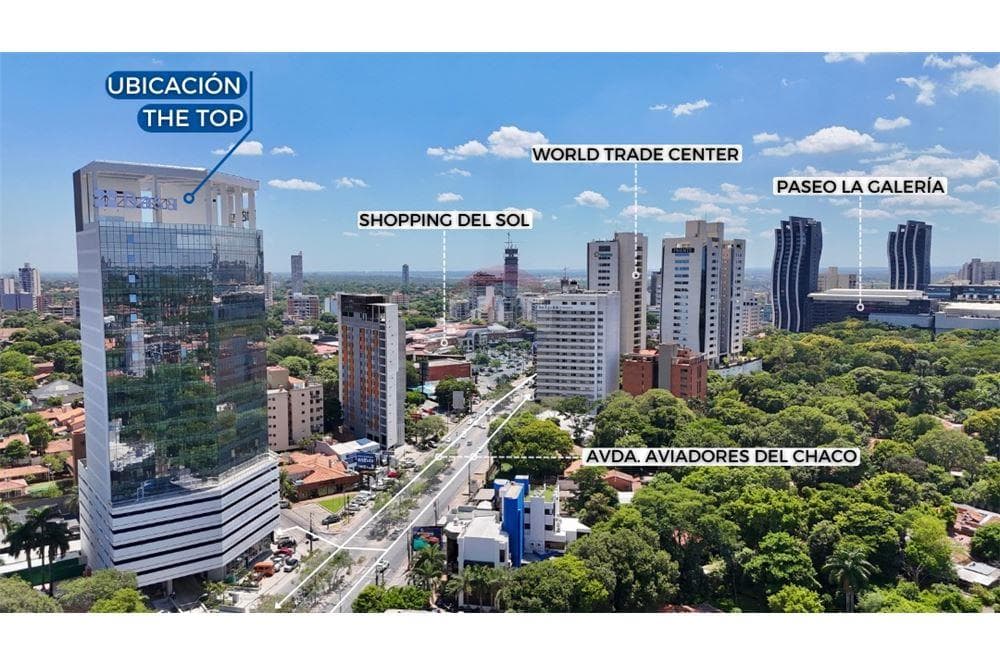 Oficina Corporativa de 515 m² en The Top Aviadores del Chaco, foto 1