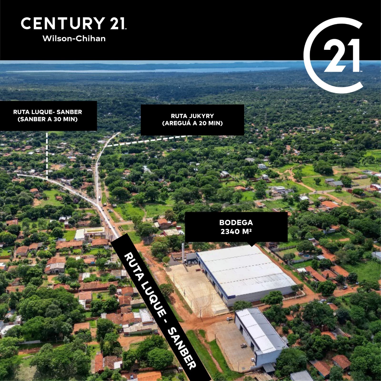 Galpon/ warehouse ruta Luque San Bernardino - cañada garay, foto 1