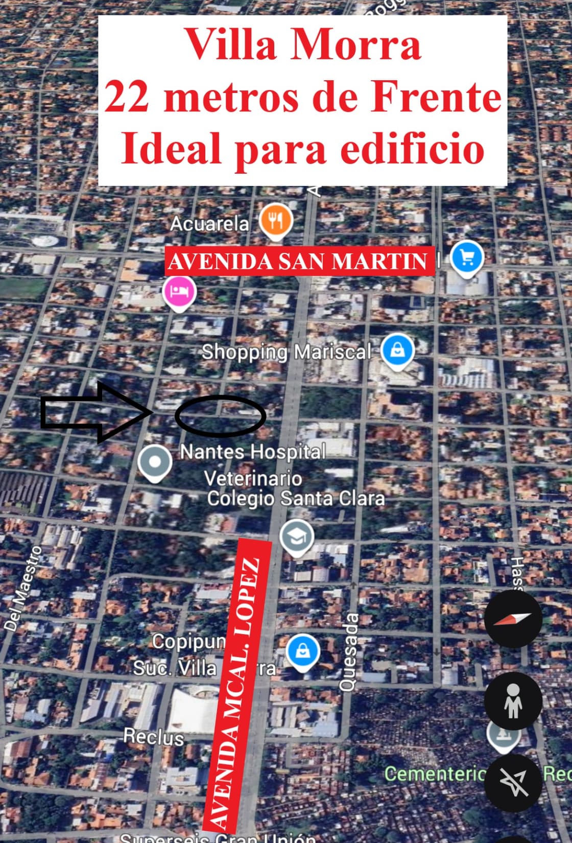 Villa Morra a 1 cuadra de la avenida - ideal para edificio v10-26-6, foto 2