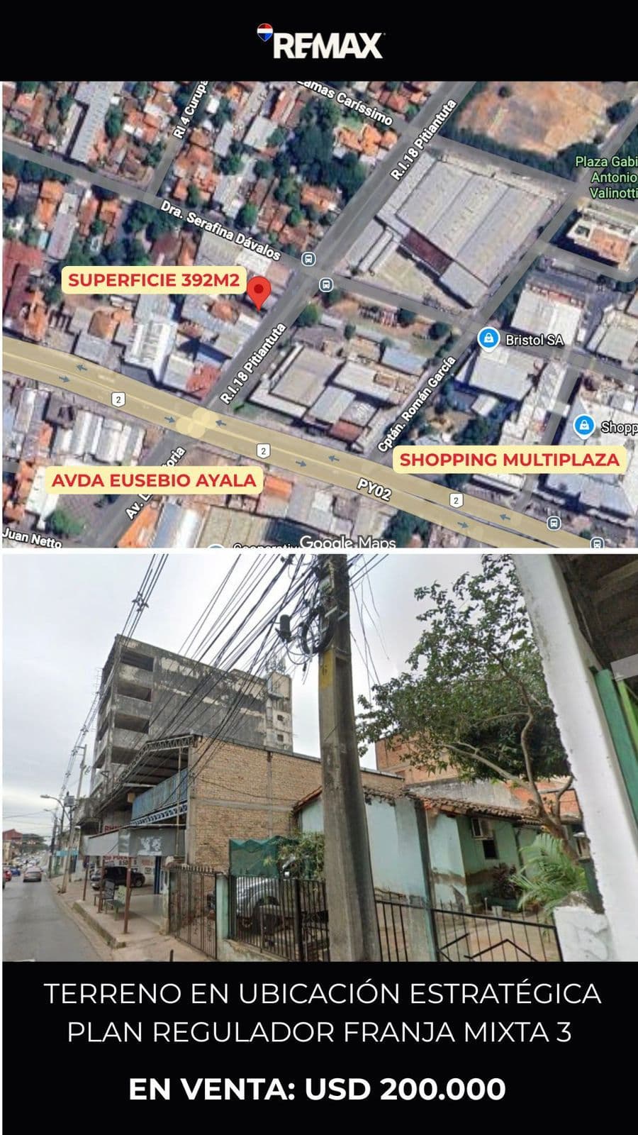 Terreno Para Desarrollo En Zona Eusebio Ayala – Hasta 8 Pisos, foto 3