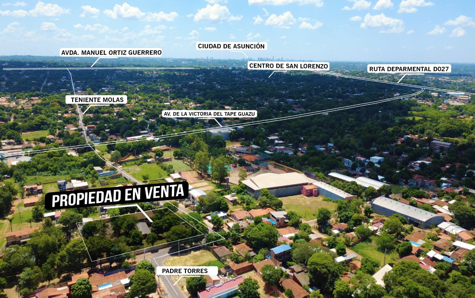 En venta propiedad estratégica en San Lorenzo | 4.367 m², foto 2