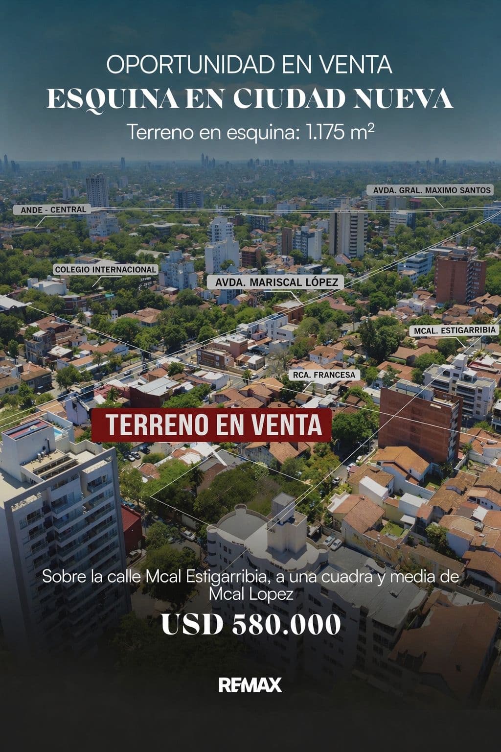 Esquina en av. Eusebio ayala - asuncion !