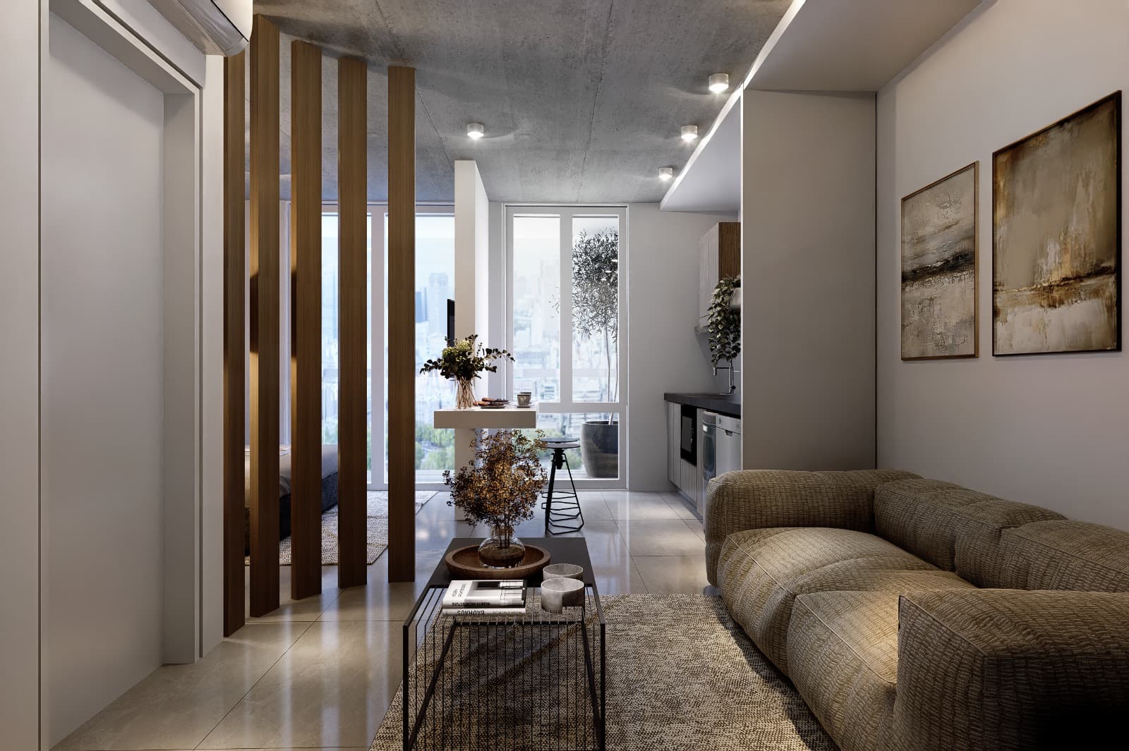 EN VENTA – Departamento En Pozo De 1 Dormitorio En Carmelitas, Asunción, foto 3