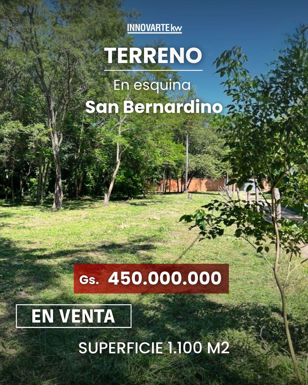 Terreno en venta | San Bernardino – barrio colón