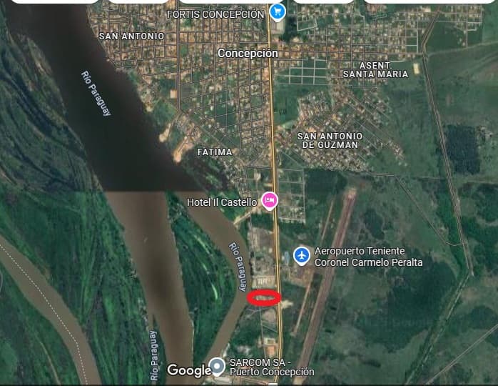 Terreno De 4 Hectáreas Sobre El Rio Paraguay - Concepción — foto 2
