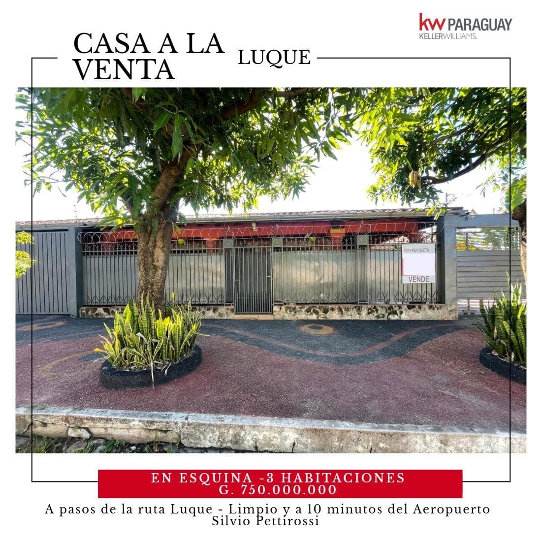 Vendo casa en Luque