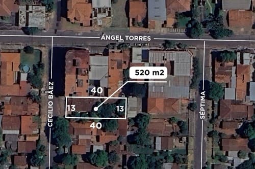 Vendo terreno en Fernando de la Mora z/ norte!!