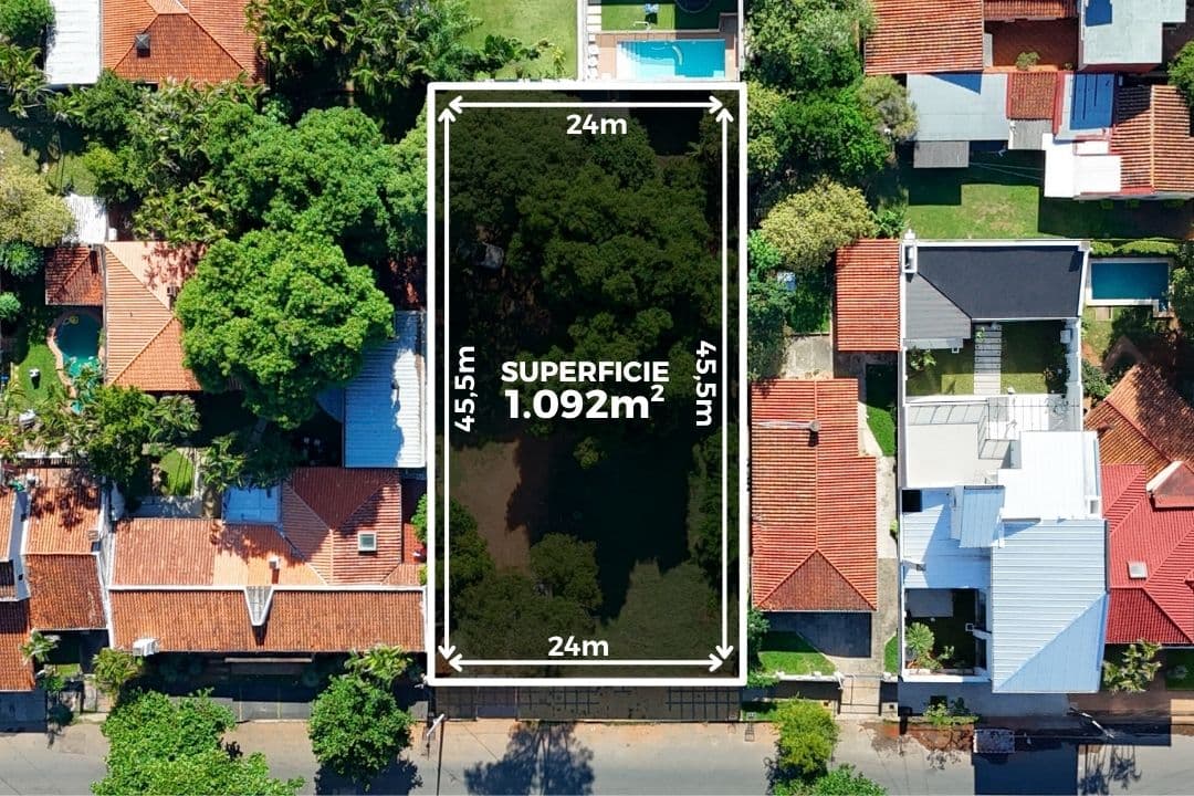 Vendo terreno en Herrera 1092 m2