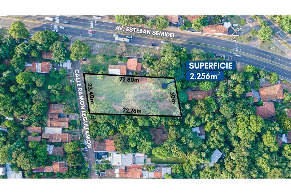 Terreno de 2.256 m² en Mbokayaty, Área Industrial 2, Cerca de Semidei, foto 2
