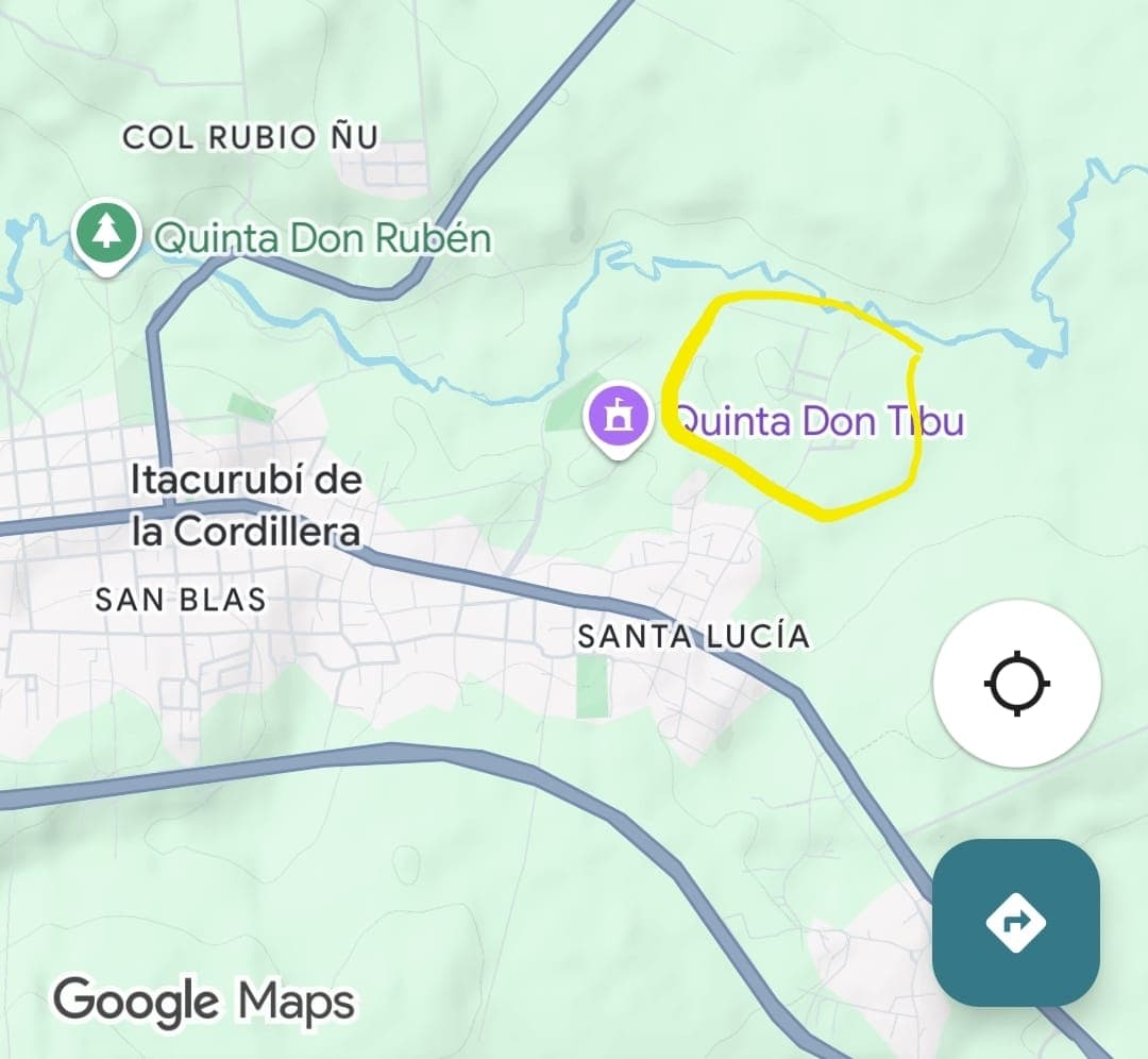 117 lotes juntos en itacurubi de la cordillera, foto 2