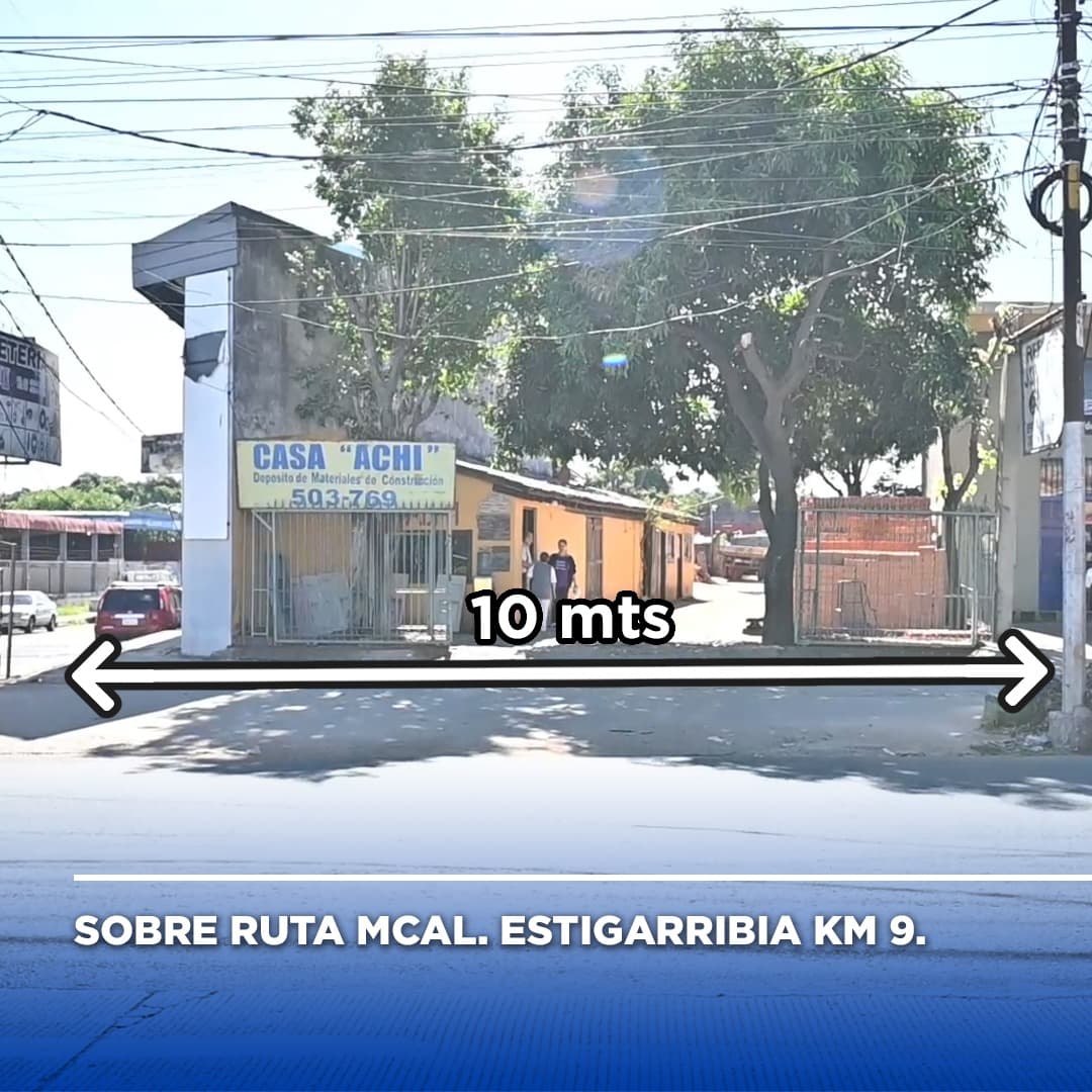 Terreno de 10.050 m2 fndo de la mora, sobre ruta mcal. Estigarriba, foto 2