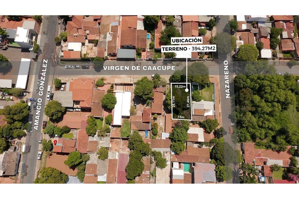 Vendo terreno en Lambaré barrio santo domingo!!