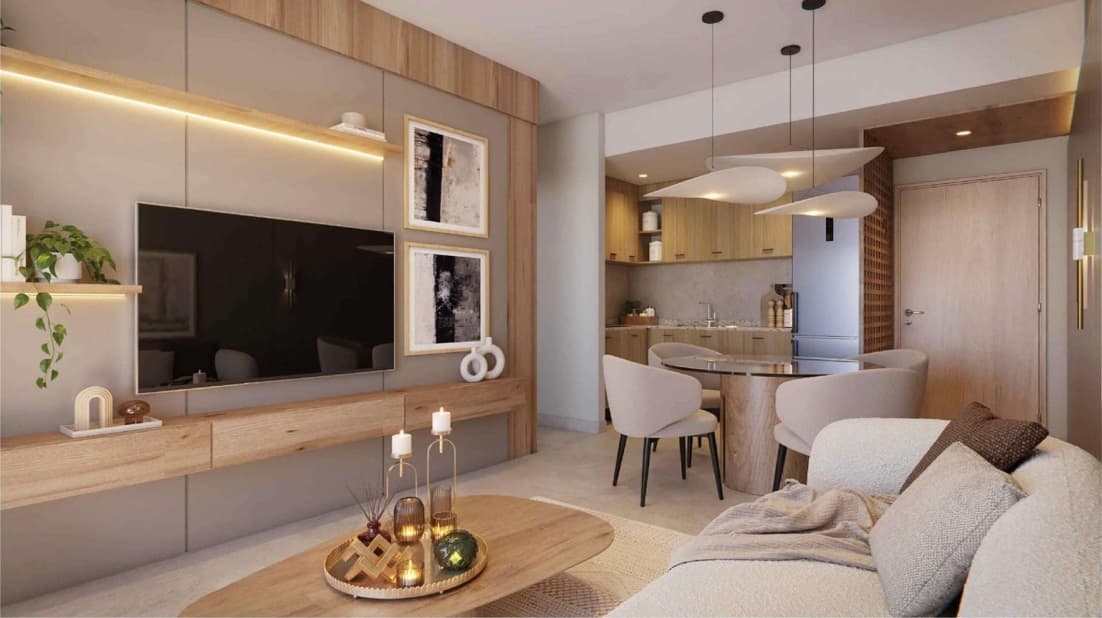 Departamento de 1 Dormitorio en Villa Morra- Habitalis Jardin, foto 5