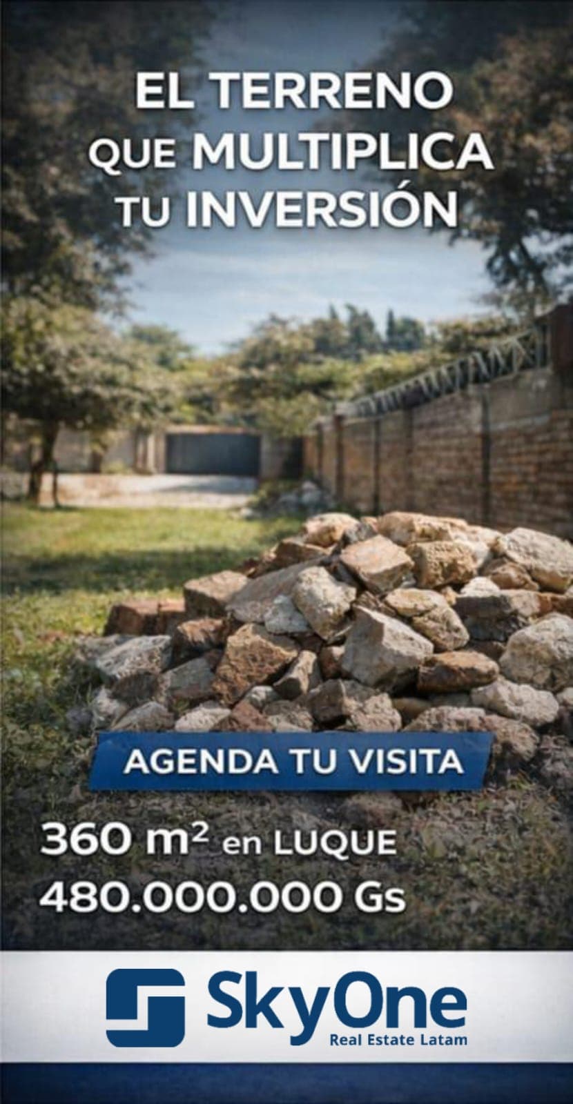 Inversión segura en zona de alta valorización