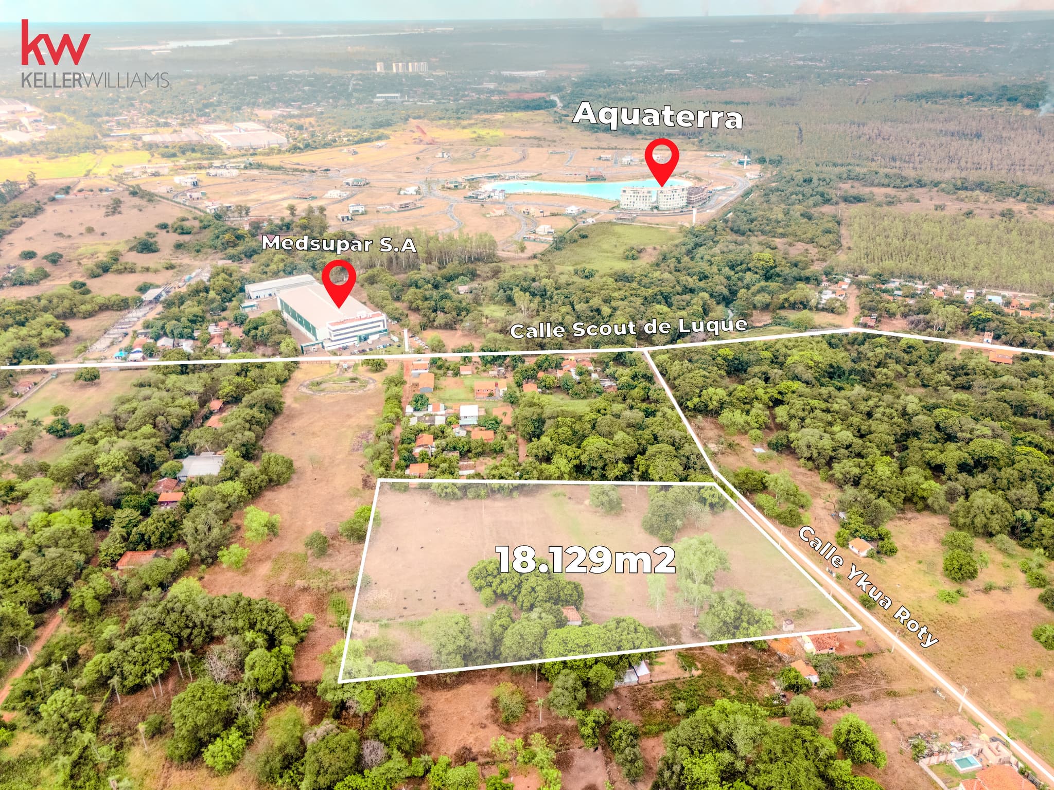 Terreno en venta 1.8 has en zona aeropuerto - Luque — foto 3