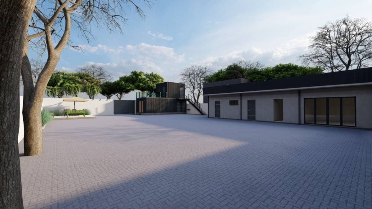 Show Room y Oficinas con Tinglado cerrado en Los Laureles, Asunción, foto 4